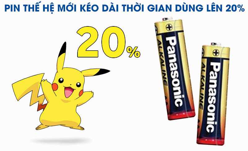 Pin AAA 4 viên Panasonic Alkaline LR03T-4BPKV