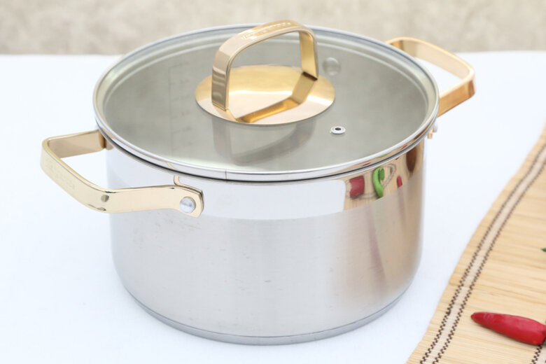 Nồi inox 3 đáy 22 cm Kangaroo KG159 Nồi inox 3 đáy 22 cm Kangaroo KG159