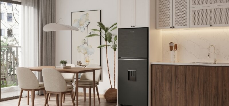 Tủ lạnh Panasonic Inverter 265 lít NR-TV301GVKV