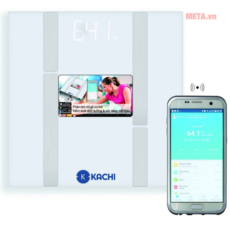 Cân điện tử thông minh Kachi MK134