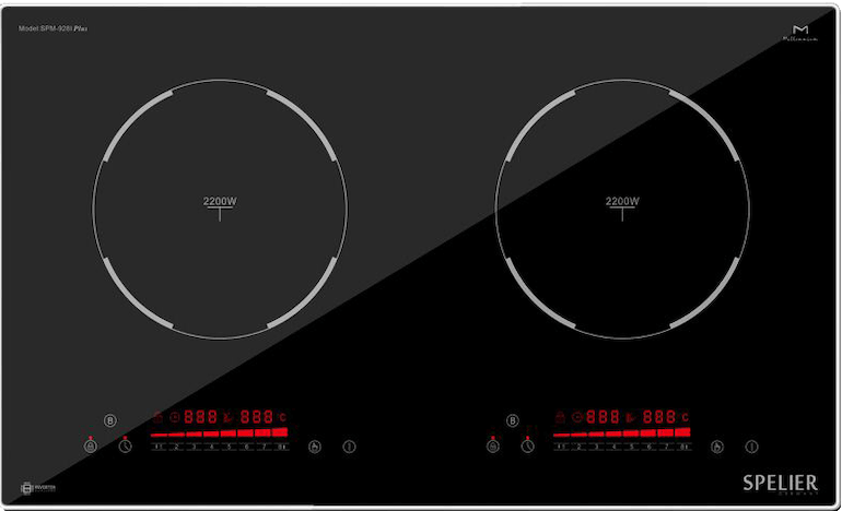 Bếp từ âm 2 vùng nấu Spelier SPM-928I Plus