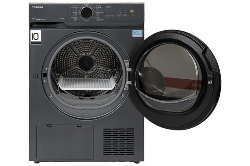 Máy sấy bơm nhiệt Toshiba 8 kg TD-T21B90HWV(MG) 3 Máy sấy bơm nhiệt Toshiba 8 kg TD-T21B90HWV(MG)