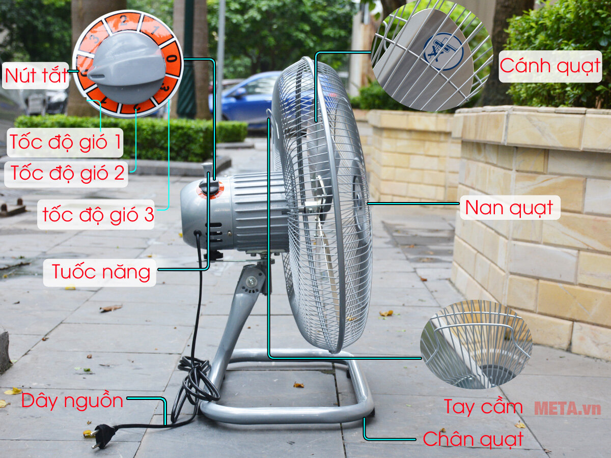 Quạt sàn công nghiệp ChingHai FF9199