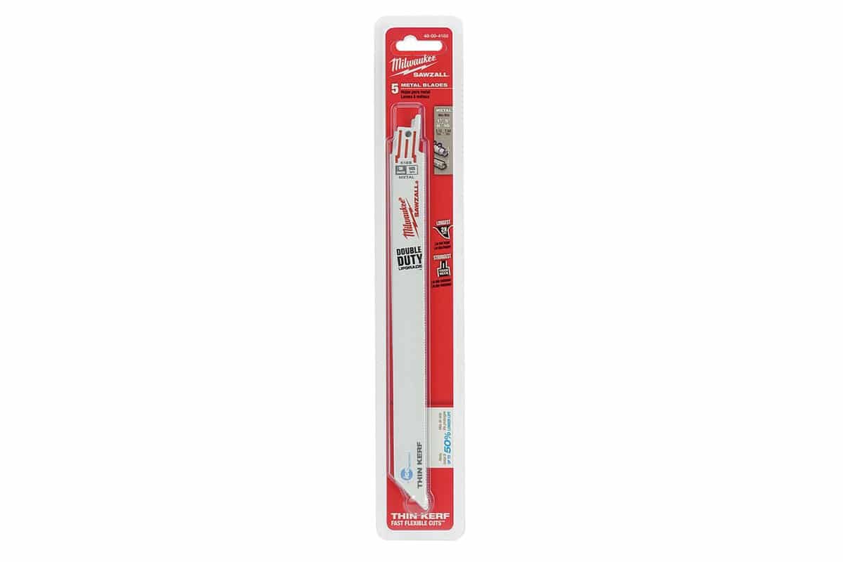 Bộ 5 lưỡi cưa kiếm sắt TORCH mỏng T18-228.6mm Milwaukee 48-00-4188