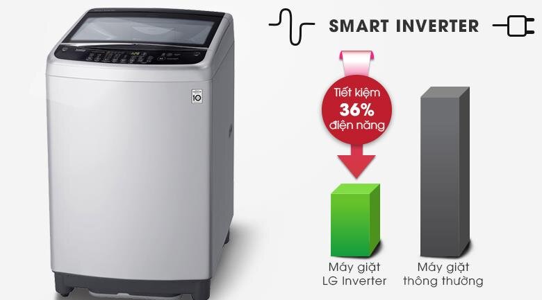 Máy giặt 9.5Kg LG T2395VS2M Smart Inverter
