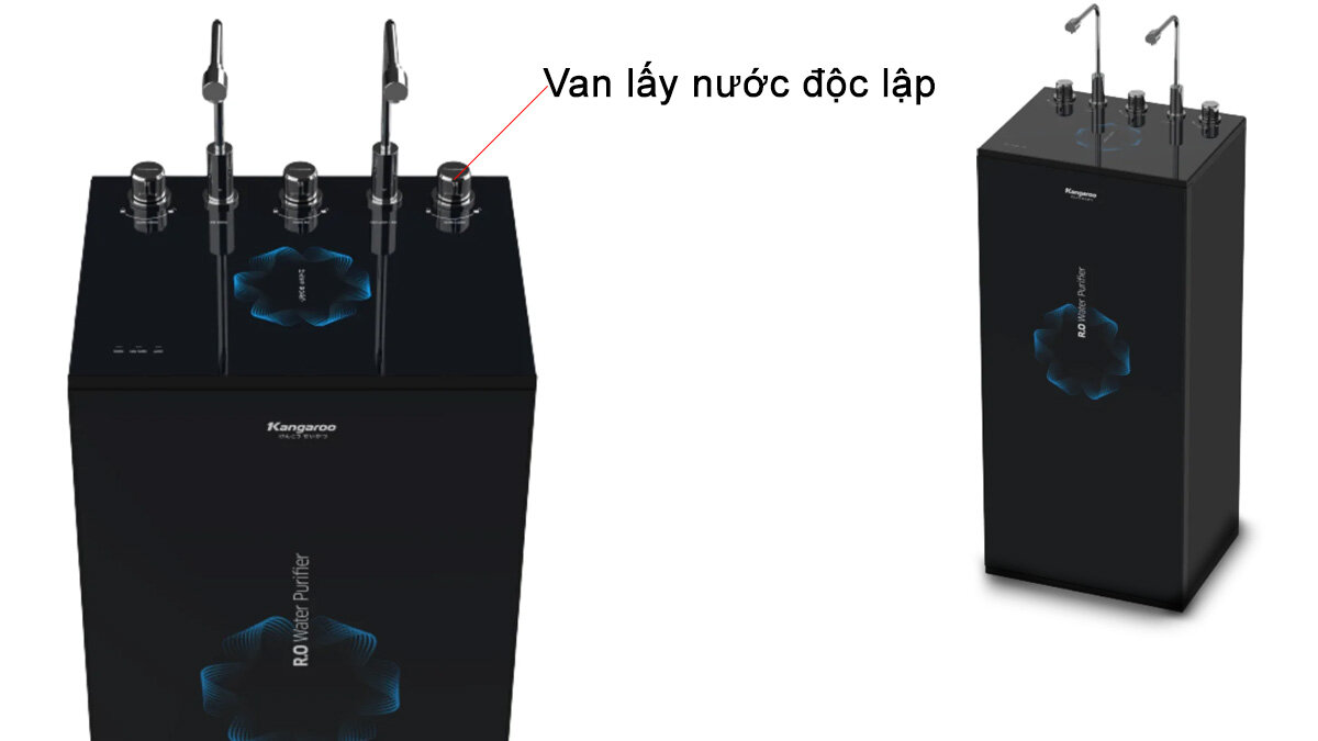 angaroo Hydrogen nóng lạnh  Block KG100HI có 3 van lấy nước độc lập