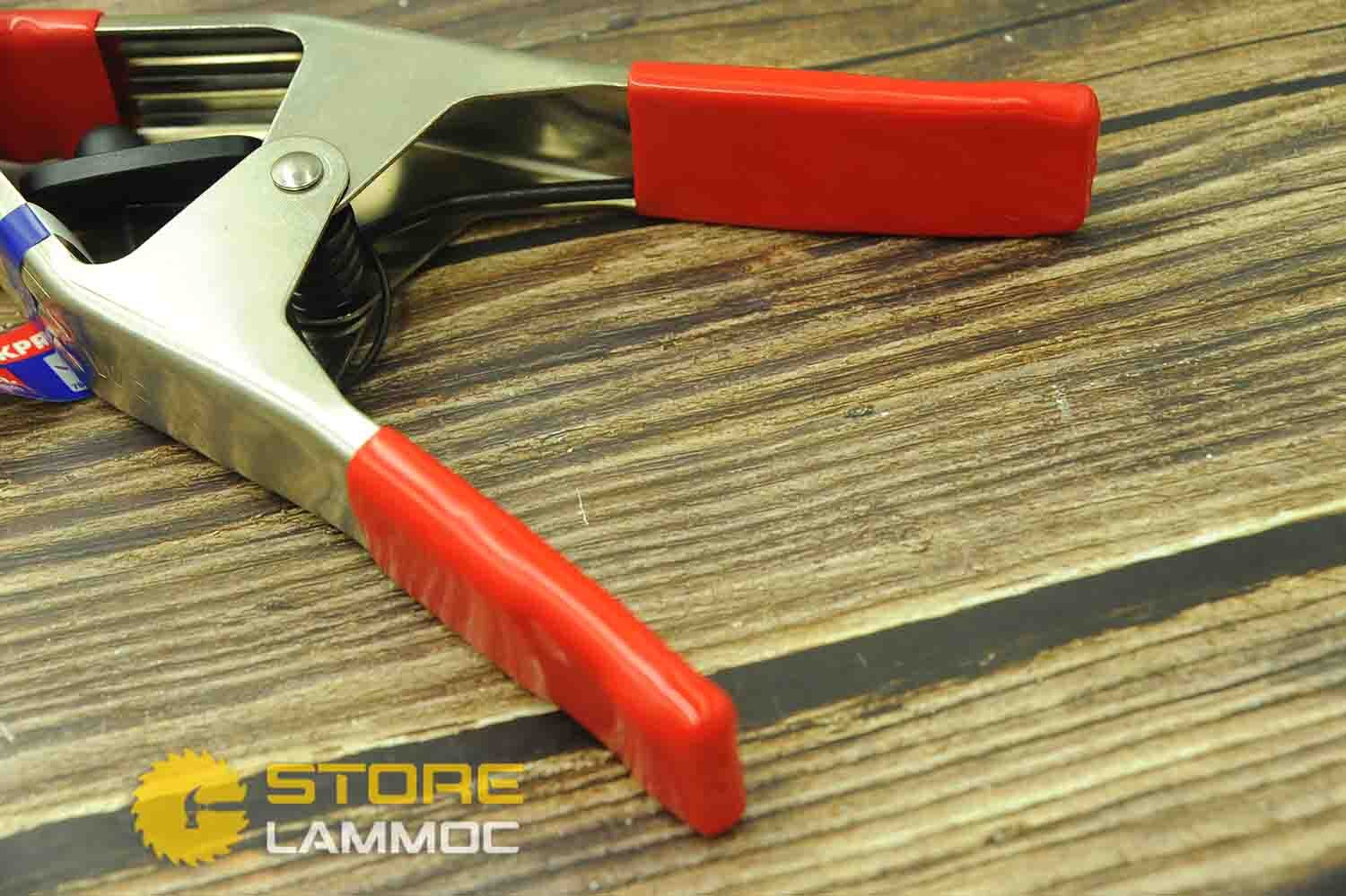 Kẹp chữ A 76mm cán phủ cao su Workpro W032008