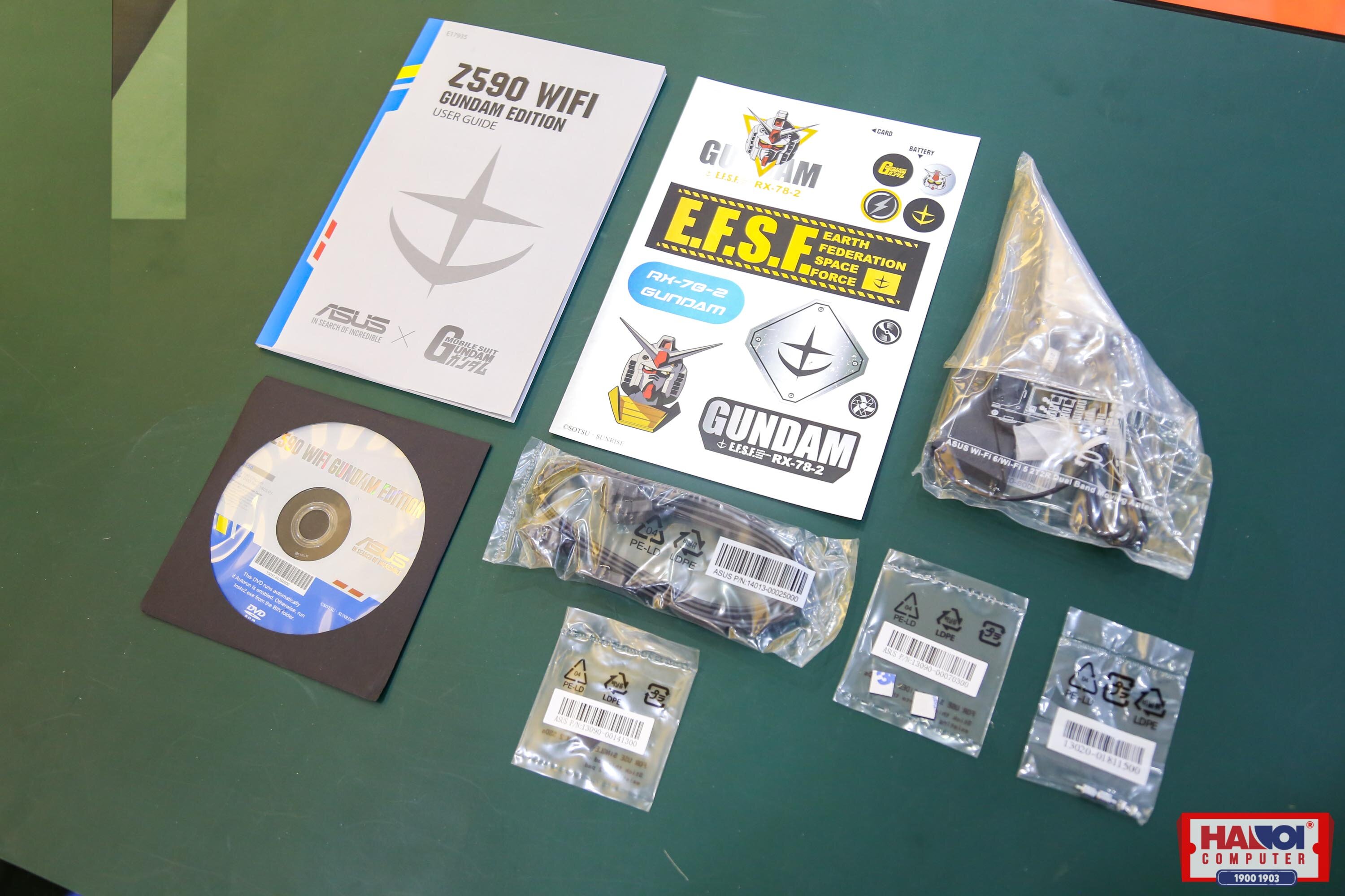 Mainboard ASUS Z590 GUNDAM WIFI EDITION