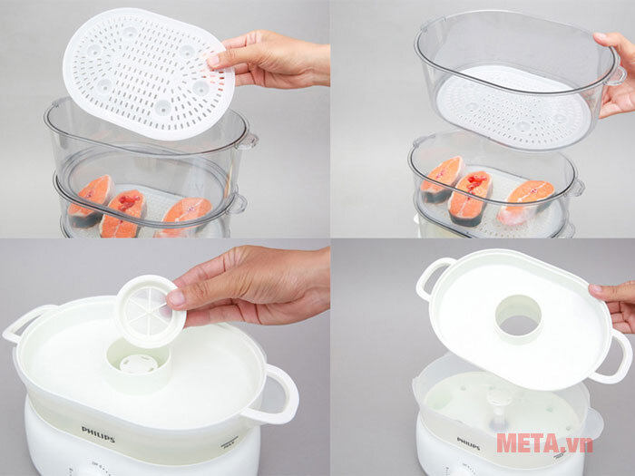 Nồi hấp Philips HD9125