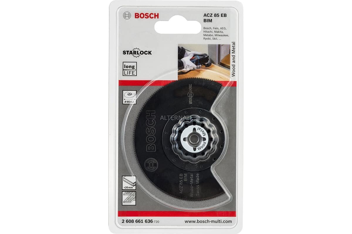 Lưỡi cắt gỗ & kim loại ACZ 85 EB 85mm Bosch 2608661636