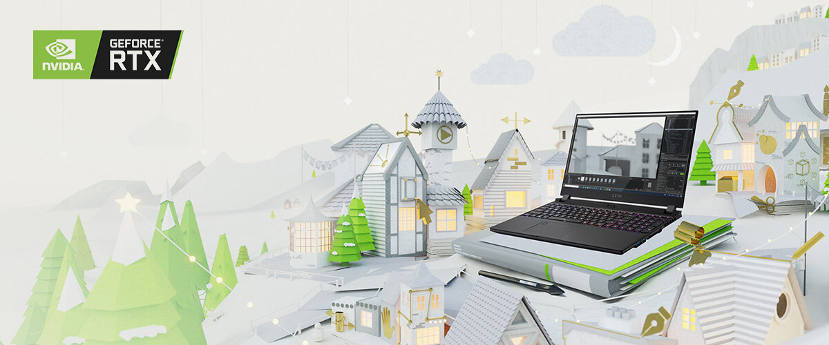 Laptop Gigabyte Gaming AERO 15 OLED XD 73S1624GH (Core i7 11800H,/ 16Gb/ 512Gb SSD/ 15.6