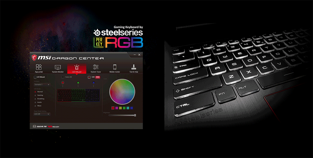 Laptop MSI GE63 Raider 8RE-266VN (GeForce® GTX 1060, 6GB GDDR5,Win10)