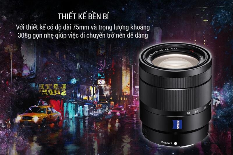 Ống kính Sony SEL1670Z