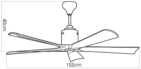 Quạt trần Kaiyokukan 