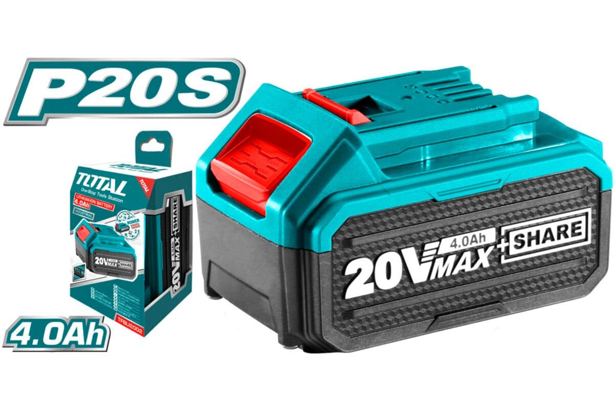 Pin Lithium-ion 20V/4.Ah Total TFBLI2002