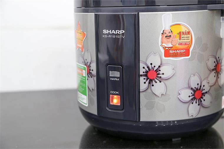 Nồi cơm điện Sharp 1.8L KS-NR181STV Nồi cơm điện Sharp 1.8L KS-NR181STV