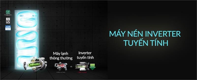Tủ lạnh LG GN-L702SD Inverter - 507 Lít