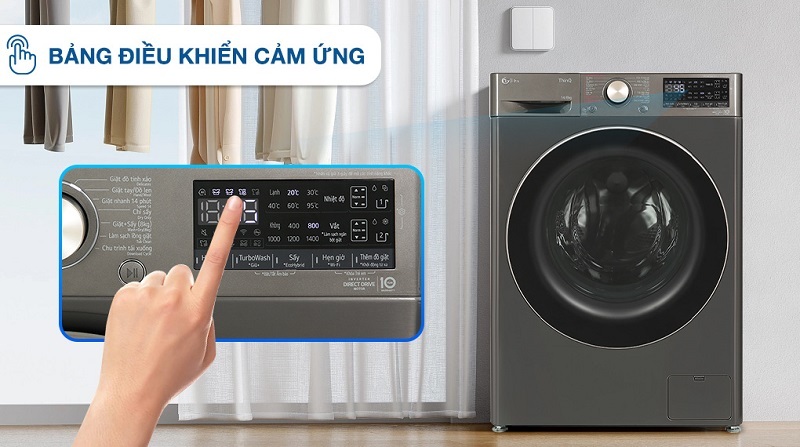 Máy giặt sấy LG Inverter 14 kg sấy 8 kg FV1414H3BA Máy giặt sấy LG Inverter 14 kg sấy 8 kg FV1414H3BA