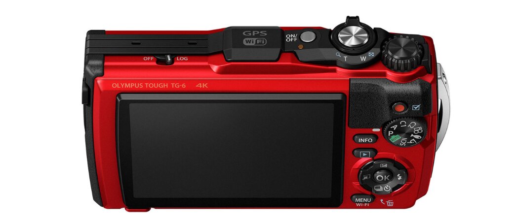 Máy Ảnh Olypus Stylus Tough TG-6 (Đỏ)