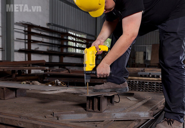 Máy khoan động lực Stanley SDH600KV kèm 13 phụ kiện