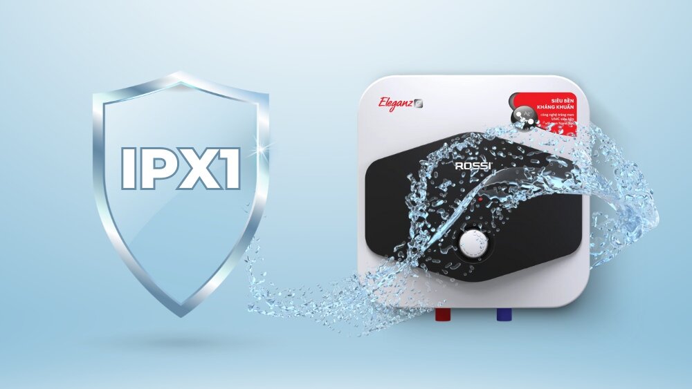 Vỏ máy đạt chuẩn kháng nước IPX1