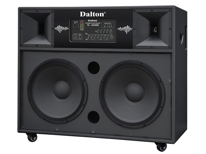 Loa kéo điện Dalton TS-15A5500 trang bị 2 loa bass 40cm Loa kéo điện Dalton TS-15A5500 trang bị 2 loa bass 40cm