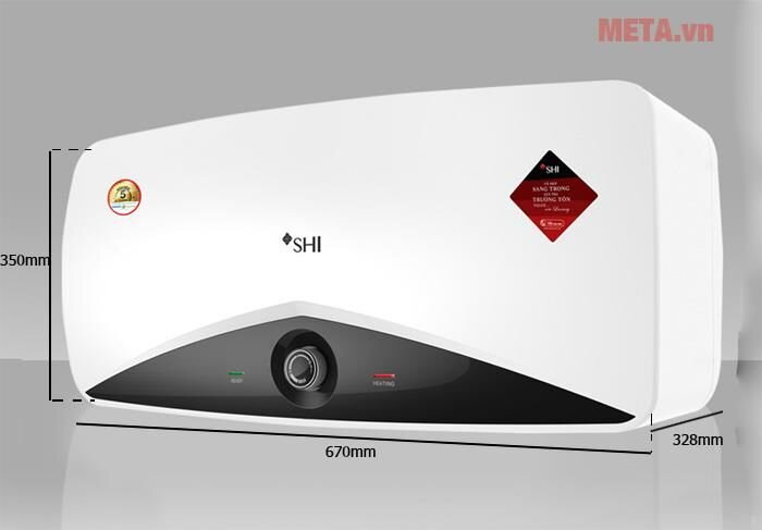 Bình nóng lạnh Sơn Hà SHI ngang S30NE- 30 Lít