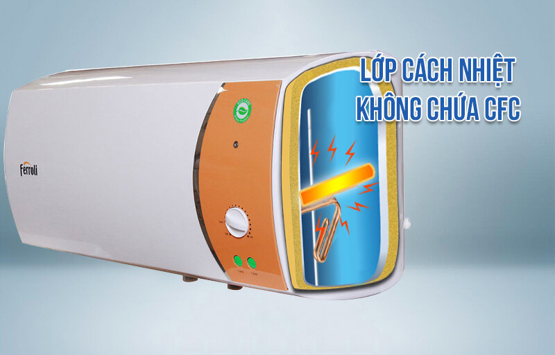 Bình nước nóng Ferroli VERDI 30L TE 30 lít Bình nước nóng Ferroli VERDI 30L TE 30 lít