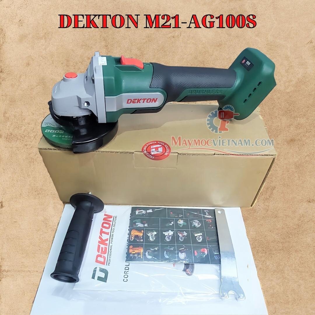 Máy Mài Góc Pin DEKTON M21-AG100S