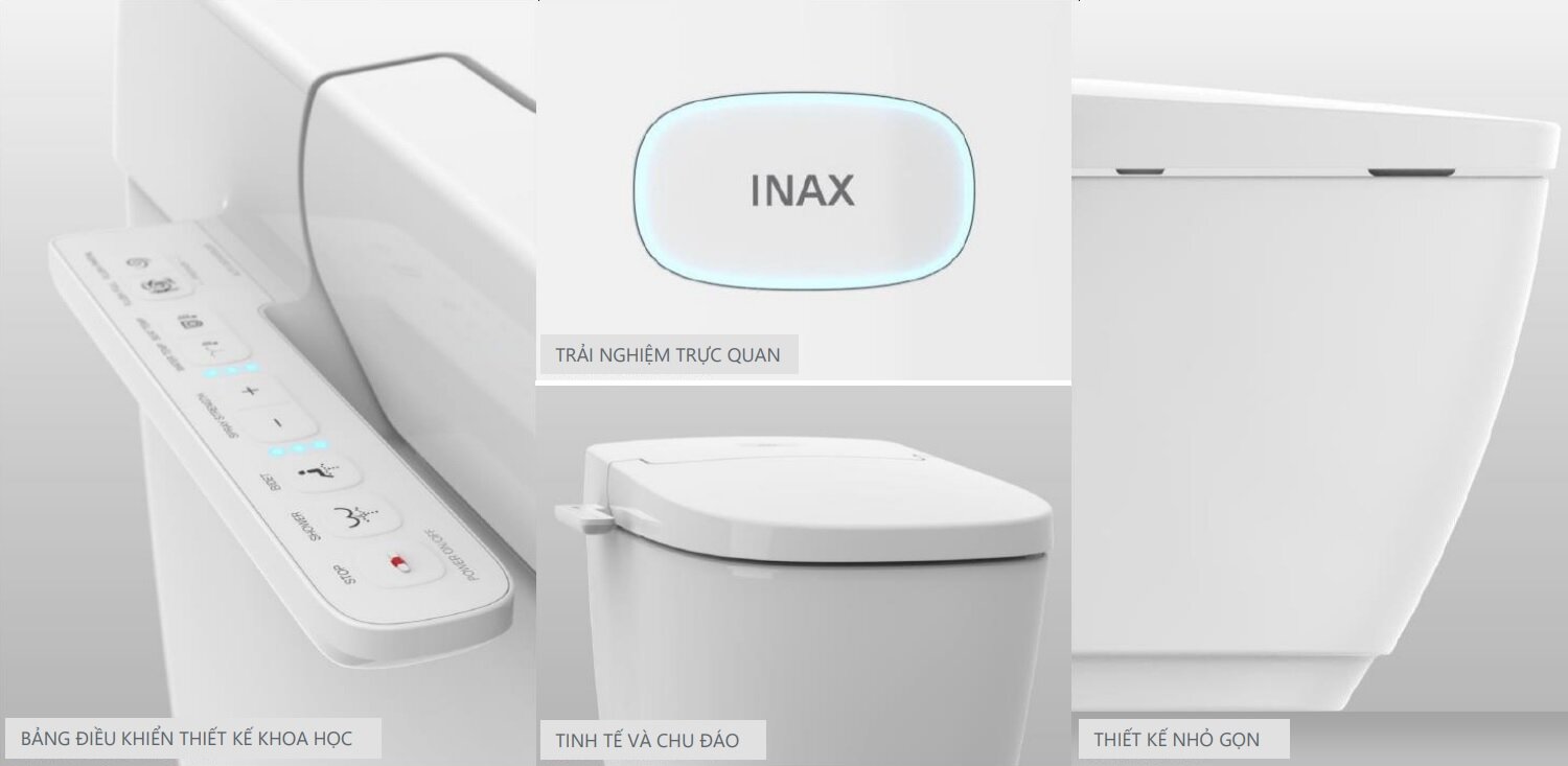 Bồn cầu điện tử INAX Saras Light-E AC-816VN