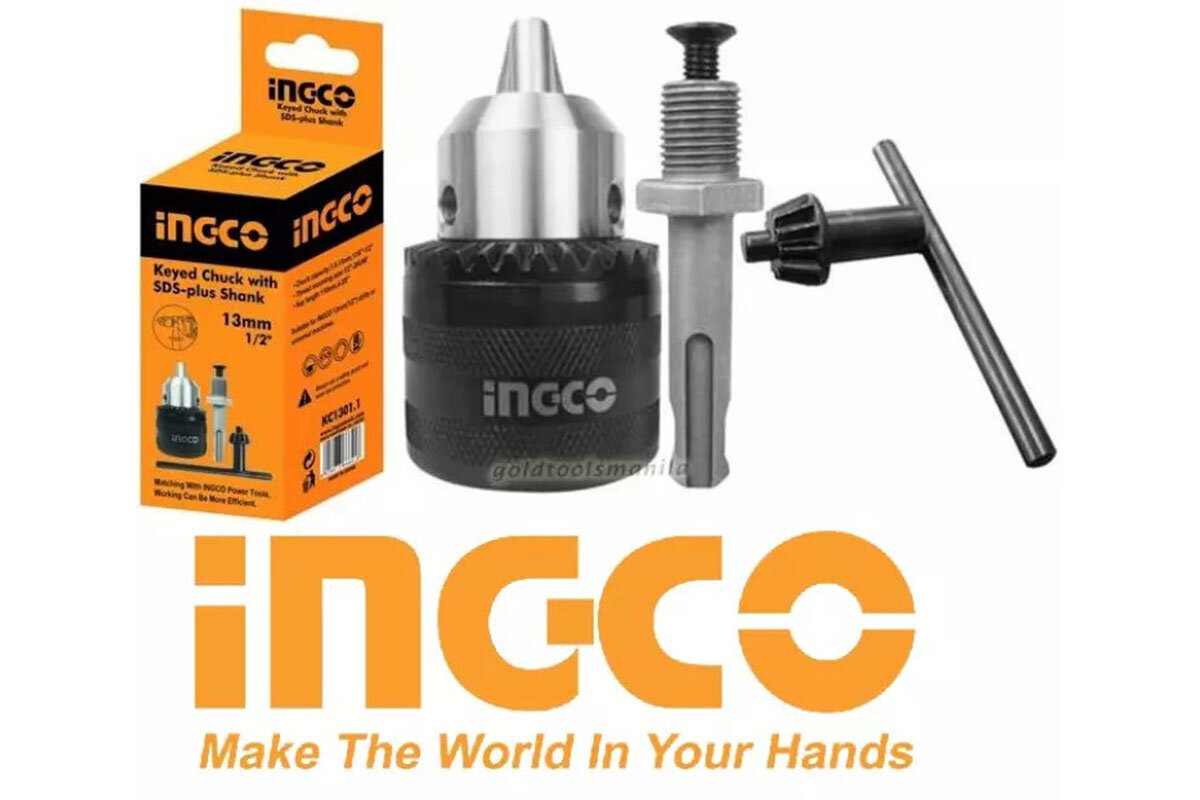 Đầu khoan kèm khớp nối 13mm INGCO KC1301.1