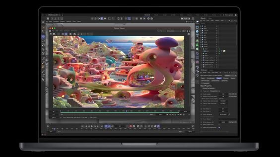 Pin cải tiến trên MacBook Pro 16 inch 2023 M2 Pro