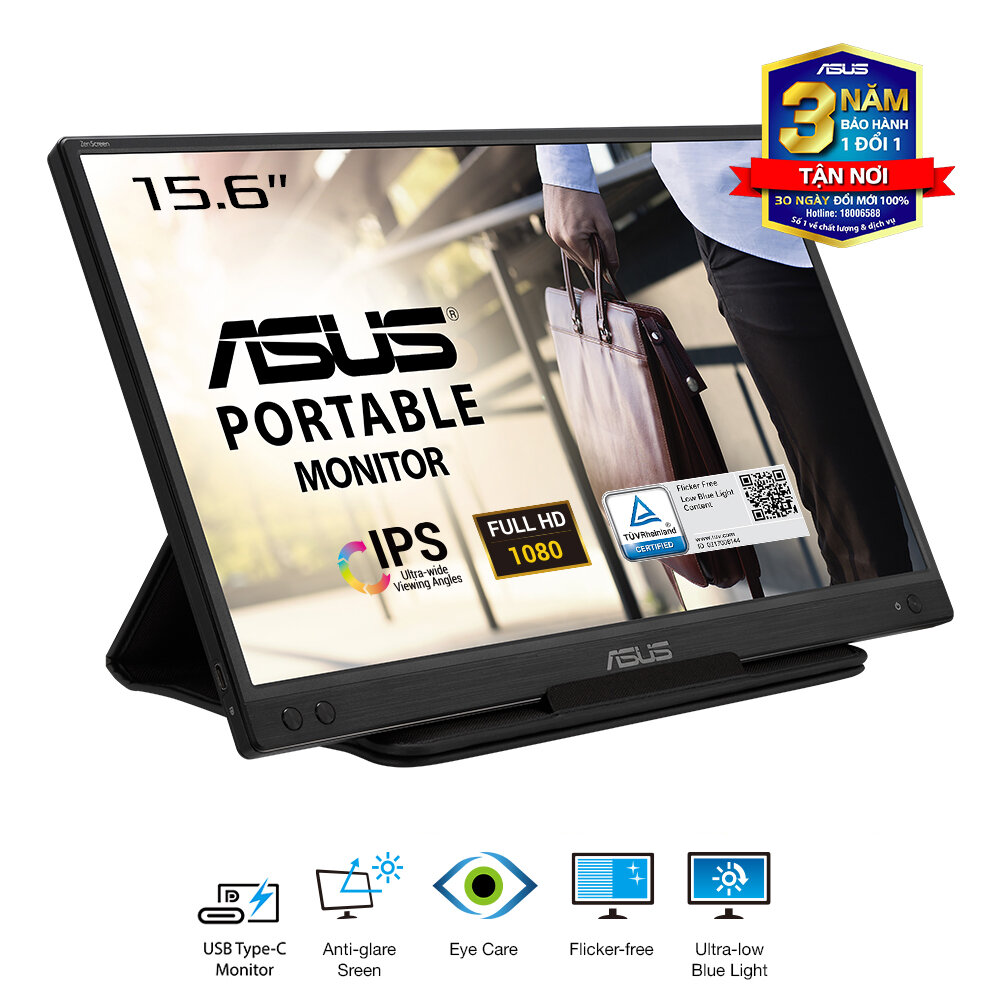 Màn hình di động ASUS ZENSCREEN MB166C