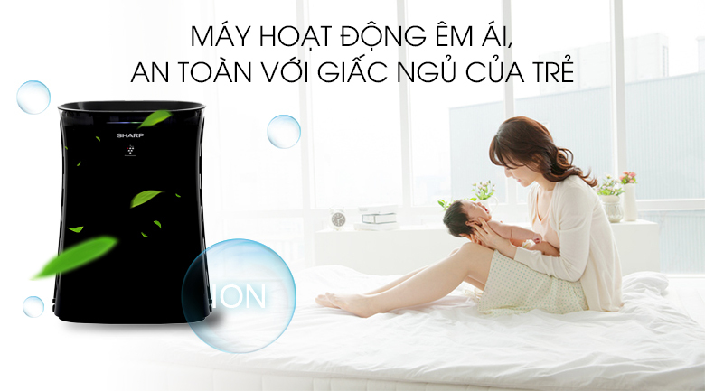 Máy lọc không khí có bắt muỗi Sharp FP-GM50E-B Máy lọc không khí có bắt muỗi Sharp FP-GM50E-B