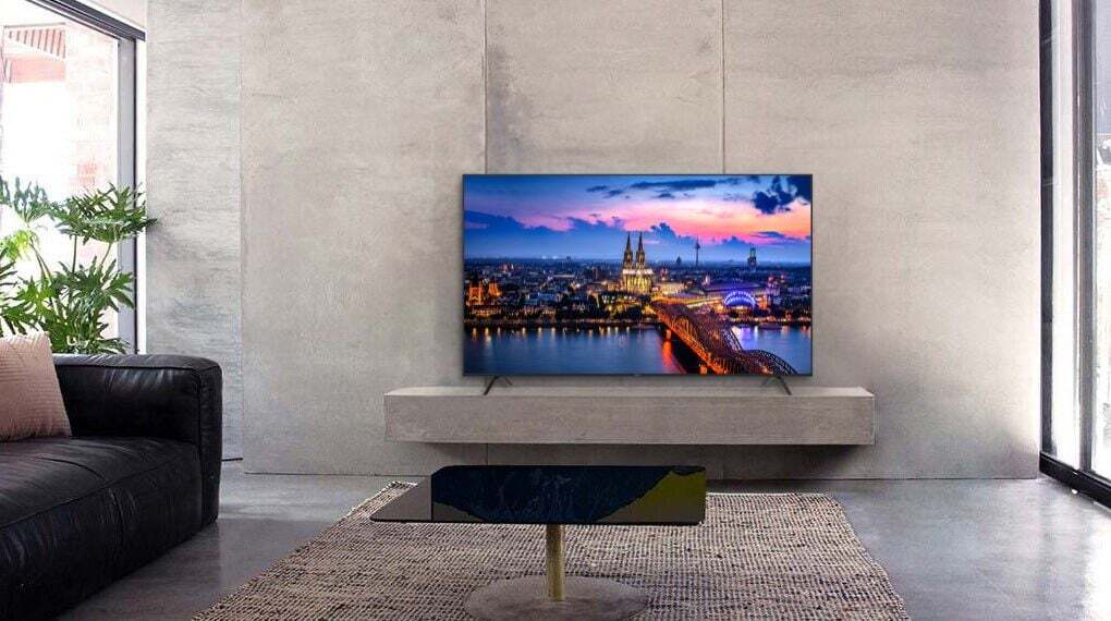 Thiết kế tinh tế, hiện đại Android Tivi Aqua 43 inch AQT43K800FG
