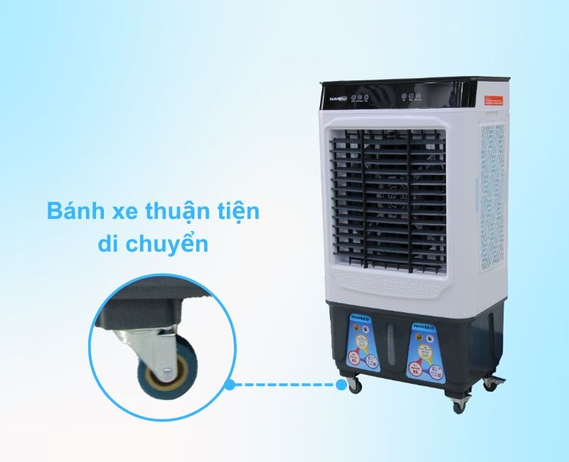 Máy làm mát không khí Panworld PW-2112 trang bị bánh xe dễ di chuyển