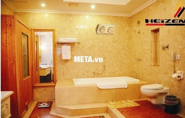 Đèn sưởi nhà tắm Heizen 2 bóng HE-2B (gold) Đèn sưởi nhà tắm Heizen 2 bóng HE-2B (gold)