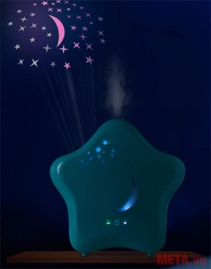 Máy tạo ẩm, xông tinh dầu, chiếu sao Moony LA120122