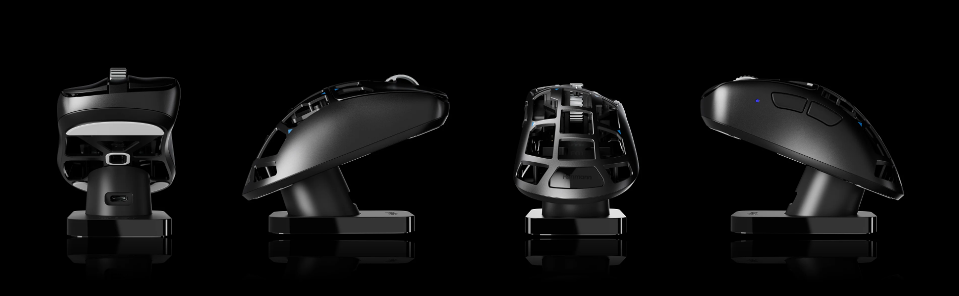 Chuột Gaming không dây Pulsar Feinmann F01 Wireless Magnesium mouse First Edition Black [LTD 5000] 4