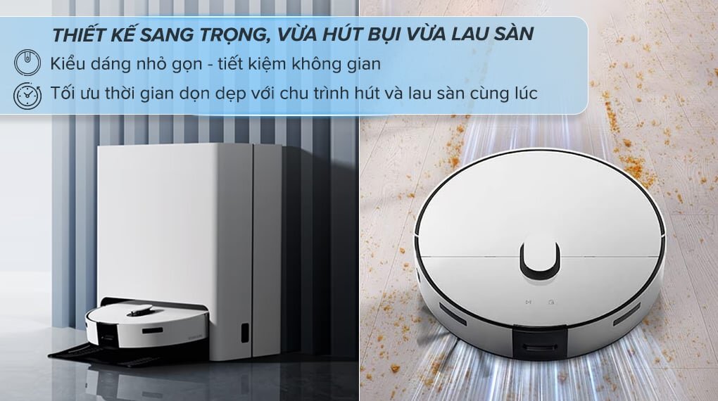 Robot hút bụi lau nhà Samsung VR7MD96514G/SV