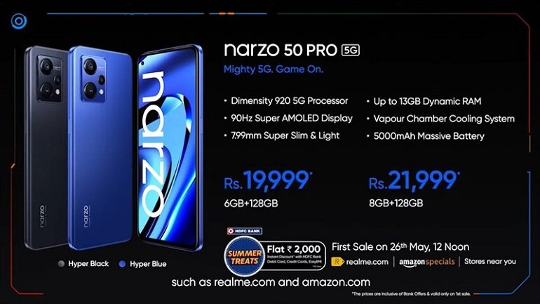 Realme Narzo 50 Pro 4GB/64GB