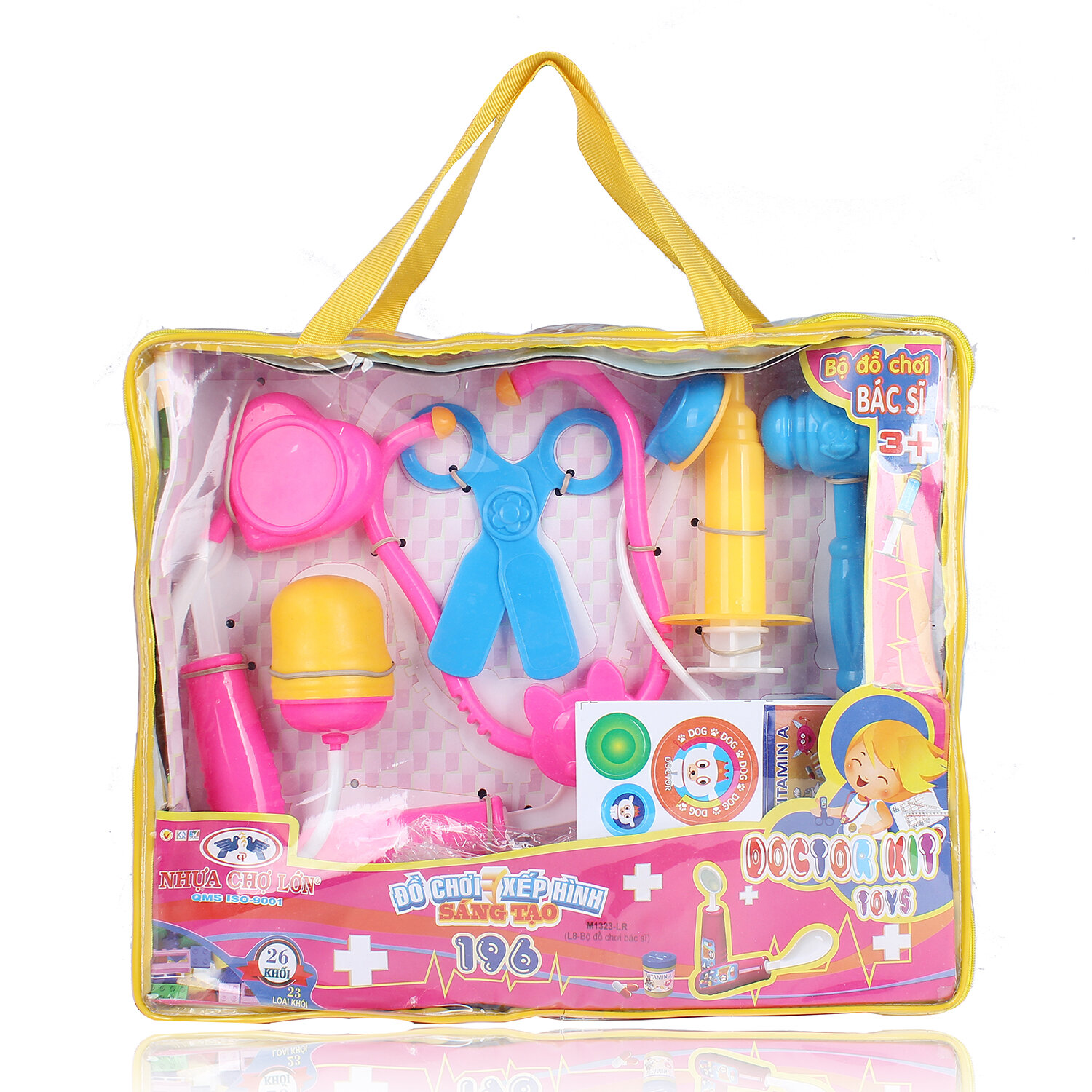  Đồ chơi cho bé gái túi đựng dụng cụ bác sĩ NCL.M1323LR