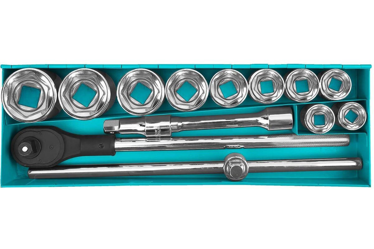 Bộ 15 đầu tuýp 3/4 in Total THT341151