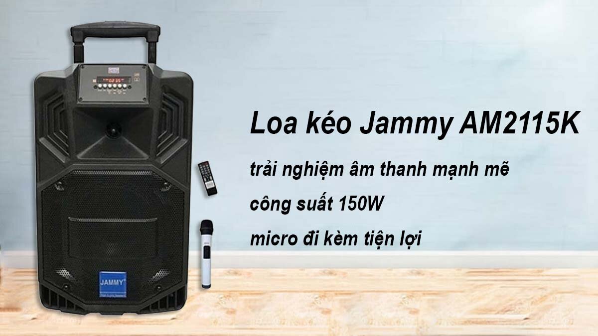 Sản phẩm có công suất đủ lớn để nghe nhạc hoặc hát karaoke