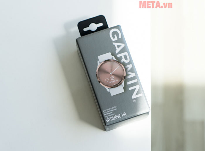 Đồng hồ thông minh theo dõi sức khỏe Garmin Vivomove HR (Sport Edition)