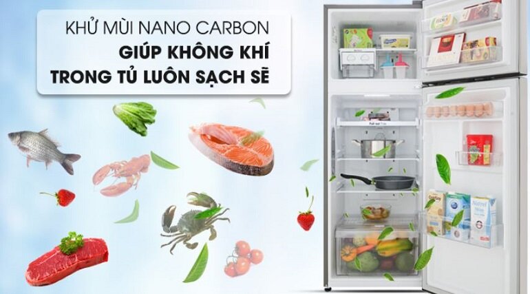 Tủ lạnh LG Inverter 374 lít GN-D372PS Tủ lạnh LG Inverter 374 lít GN-D372PS