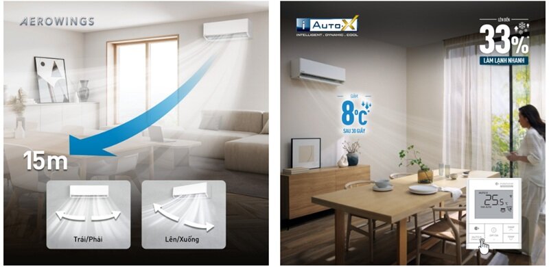 Điều Hòa Panasonic Inverter 24000 BTU 2 chiều CU/CS-XZ24BKH-8