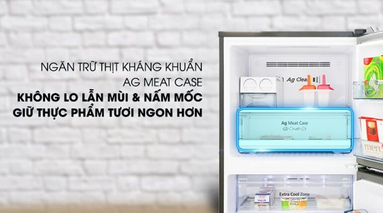 Tủ lạnh Panasonic Inverter 366 lít NR-BL381GKVN