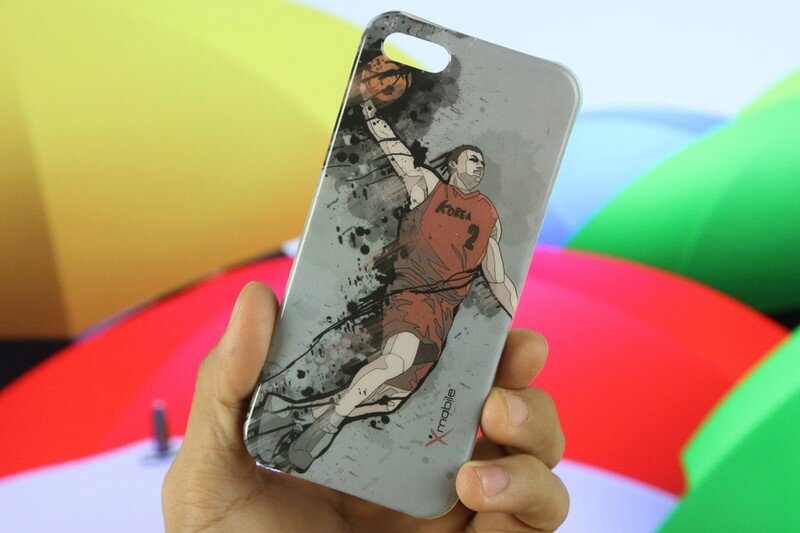 Ốp lưng iPhone 5 - 5S Nhựa dẻo dày Bóng rổ