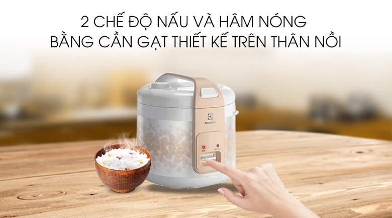 Nồi cơm điện Electrolux ERC3105 1.8 lít